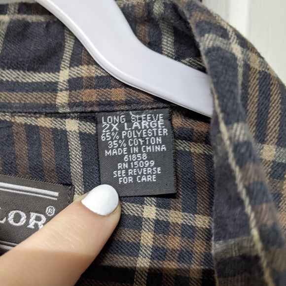 Plaid Button-Up Jacket - Picture 5 of 7